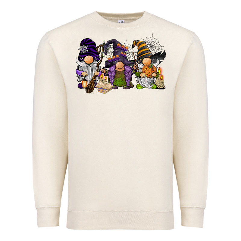 Halloween Gnomies Premium Sweatshirt by BarkalooDesign | Teevron