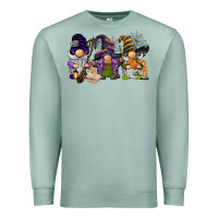 Seafoam halloween gnomies Premium Sweatshirt - BarkalooDesign