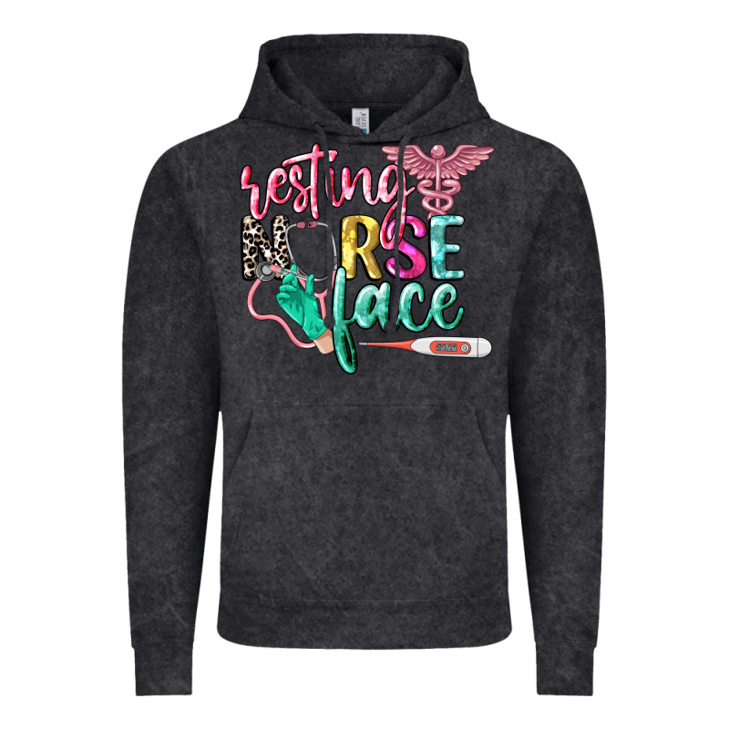 Resting Nurse Face Vintage Hoodie by CowGirlArtShop | Teevron