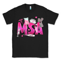 Black breast cancer msa medical support assistant Classic Tee - texasbilliewilder