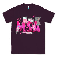Plum breast cancer msa medical support assistant Classic Tee - texasbilliewilder