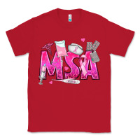 Red breast cancer msa medical support assistant Classic Tee - texasbilliewilder