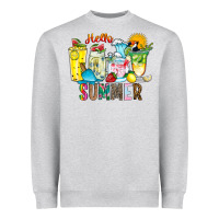 Hello Summer Drink Heavyweight Sweatshirt | Teevron