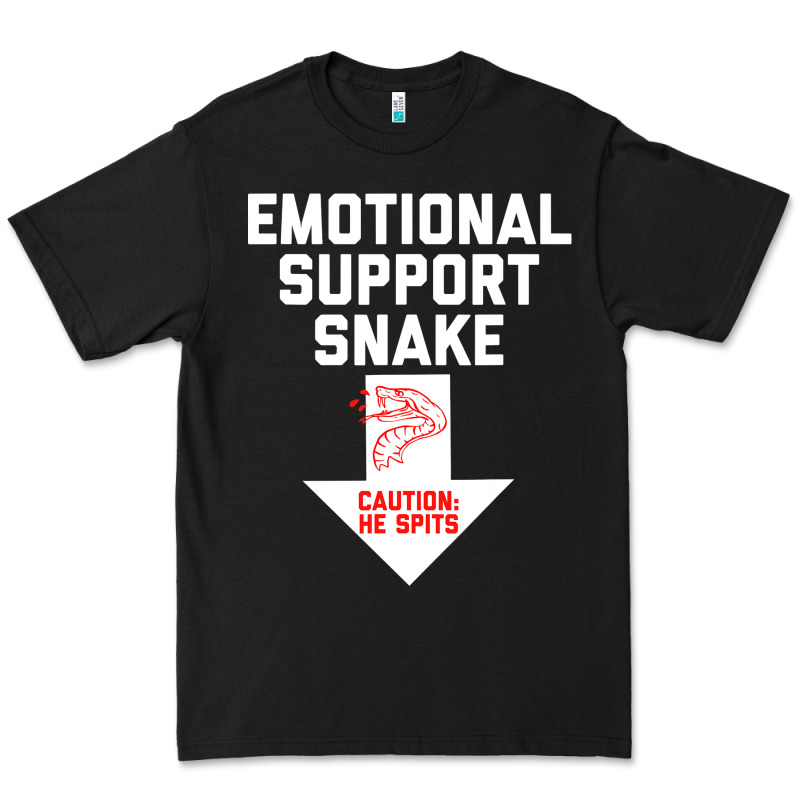 Mens Crude Humor Inappropriate Emotional Support Snake Halloween Premium Tee by trangStudio | Teevron