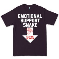 Plum Mens Crude Humor Inappropriate Emotional Support Snake Halloween Premium Tee - trangStudio
