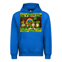 Cobalt western st patricks gnomes Urban Hoodie - AdoDesignShop