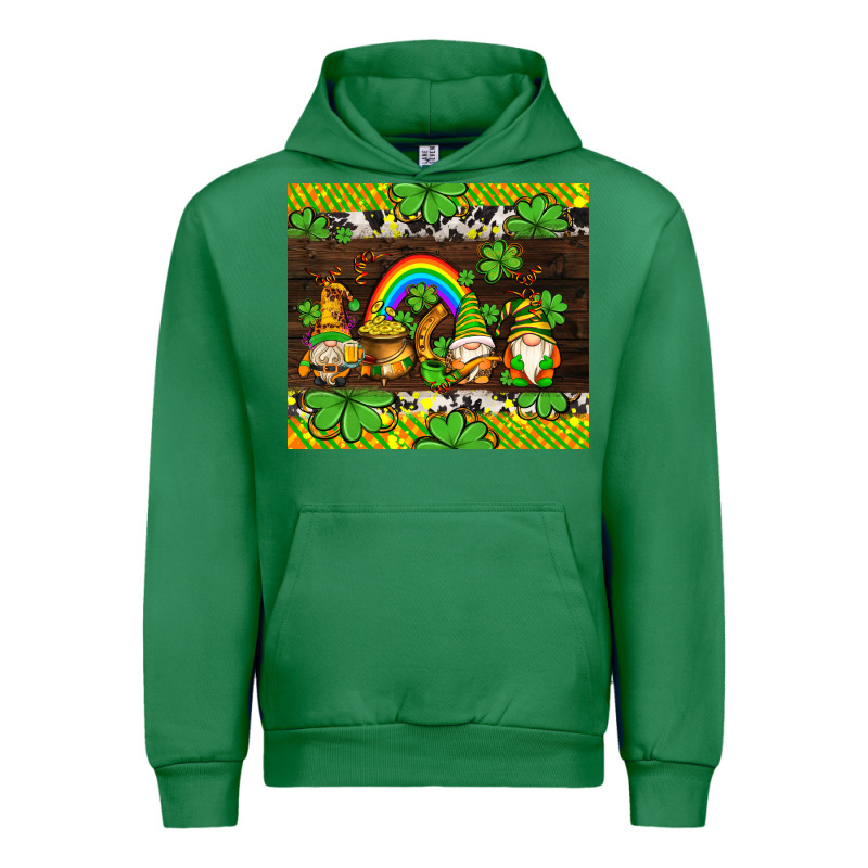 Western St Patricks Gnomes Urban Hoodie by AdoDesignShop | Teevron