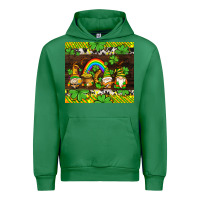 Emerald western st patricks gnomes Urban Hoodie - AdoDesignShop