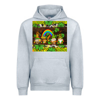 Heather Grey western st patricks gnomes Urban Hoodie - AdoDesignShop
