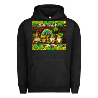 Pigment Black western st patricks gnomes Urban Hoodie - AdoDesignShop