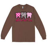 Chestnut happy valentines day dentist Long Sleeve Tee - OliviaCreatesArt