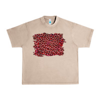 French Oak pink leopard background Urban Heavy Tee - RanaPortraitStore