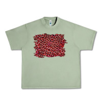 Oil Green pink leopard background Urban Heavy Tee - RanaPortraitStore