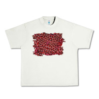 Pistachio pink leopard background Urban Heavy Tee - RanaPortraitStore