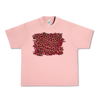 Salmon pink leopard background Urban Heavy Tee - RanaPortraitStore