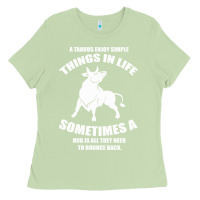 Matcha Taurus Horoscope Ladies Tee - Bettercallsaul