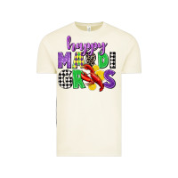 Vintage Arctic happy mardi gras Vintage Tee - CowGirlArtShop