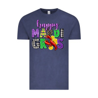 Vintage Denim happy mardi gras Vintage Tee - CowGirlArtShop