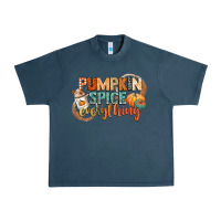 Midnight Navy pumpkin spice everything Urban Heavy Tee - CowGirlArtShop