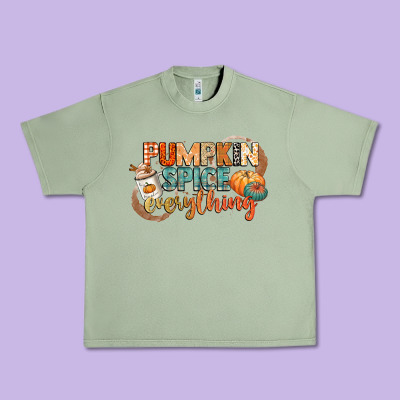Pumpkin Spice Everything Urban Heavy Tee Designed By Cowgirlartshop