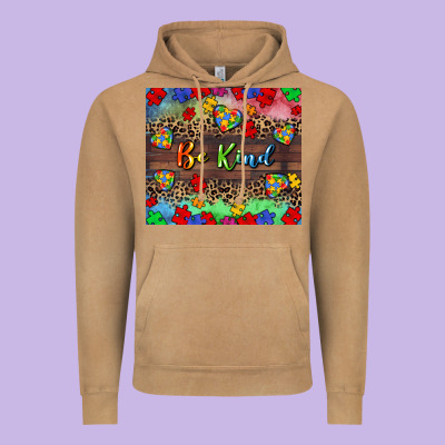 Be Kind Vintage Hoodie Designed By Cowgirlartshop
