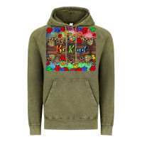 Vintage Olive Be kind Vintage Hoodie - CowGirlArtShop