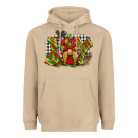 Mushroom christmas joy gnome Heavyweight Hoodie - BarkalooDesign