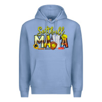 Softball Mama Premium Hoodie | Teevron