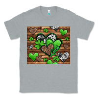 Heather Grey St. Patrick's Day hearts Classic Tee - Jasminsmagicworld