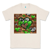 Natural St. Patrick's Day hearts Classic Tee - Jasminsmagicworld