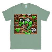 Sage St. Patrick's Day hearts Classic Tee - Jasminsmagicworld