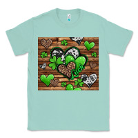 Seafoam St. Patrick's Day hearts Classic Tee - Jasminsmagicworld