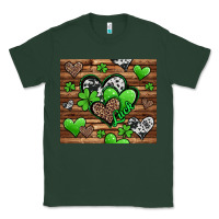 Sports Green St. Patrick's Day hearts Classic Tee - Jasminsmagicworld