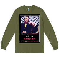 Army Green Lost in Translation Poster GIFT Long Sleeve Tee - trangStudio