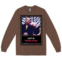 Chestnut Lost in Translation Poster GIFT Long Sleeve Tee - trangStudio