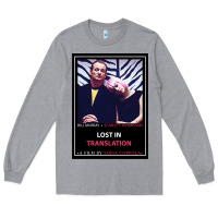 Heather Grey Lost in Translation Poster GIFT Long Sleeve Tee - trangStudio