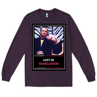 Plum Lost in Translation Poster GIFT Long Sleeve Tee - trangStudio