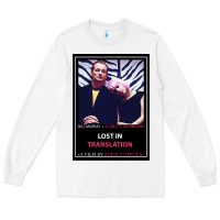 White Lost in Translation Poster GIFT Long Sleeve Tee - trangStudio