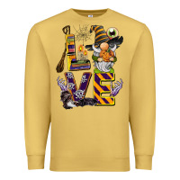 Antique Gold halloween love gnome Premium Sweatshirt - BarkalooDesign