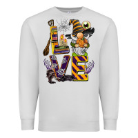 Dove Grey halloween love gnome Premium Sweatshirt - BarkalooDesign