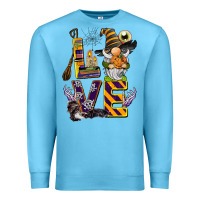 Ocean Blue halloween love gnome Premium Sweatshirt - BarkalooDesign