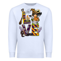 White halloween love gnome Premium Sweatshirt - BarkalooDesign
