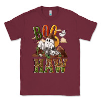 Burgundy Boo haw Classic Tee - NancyCooperArtShop