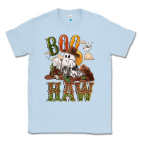 Dusty Blue Boo haw Classic Tee - NancyCooperArtShop