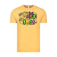 Vintage Mustard little miss mardi gras Vintage Tee - CowGirlArtShop