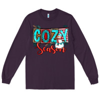 Plum cozy season Long Sleeve Tee - OliviaCreatesArt