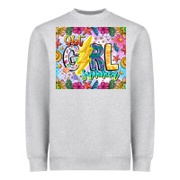 Heather Grey hot girl summer Heavyweight Sweatshirt - CowhideDigitalArt
