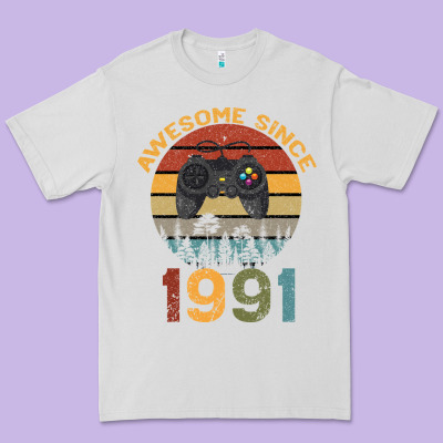 Awesome Since 1991 Premium Tee Designed By Bettercallsaul