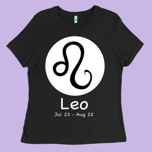 Leo Horoscope Ladies Tee Designed By Bettercallsaul