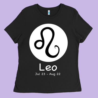 Leo Horoscope Ladies Tee Designed By Bettercallsaul